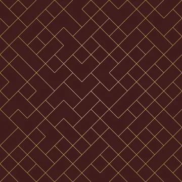 Seamless Geometric Vector Background, Modern Abstract Pattern Illustrazione stock