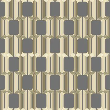 Seamless Geometric Vector Background, Modern Abstract Pattern 스톡 일러스트