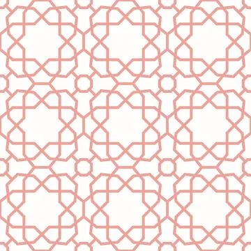Seamless Geometric Vector Background. Modern Abstract Pattern 库存插图