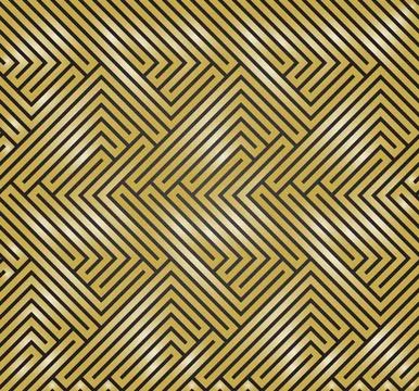 Seamless Geometric Vector Background. Modern Abstract Pattern Illustrazione stock