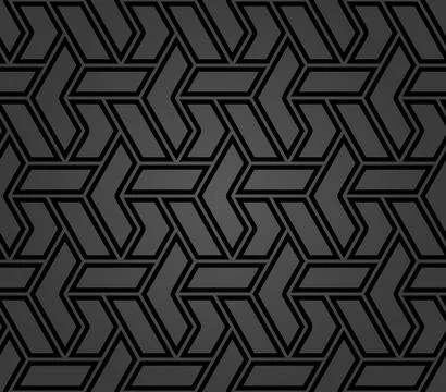 Seamless Geometric Vector Background. Modern Abstract Pattern Illustrazione stock