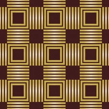 Seamless Geometric Vector Background. Modern Abstract Pattern Stock Illustration
