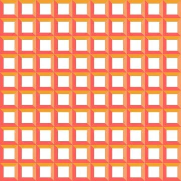 Seamless Geometric Vector Background. Modern Abstract Pattern 库存插图