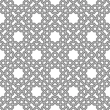 Seamless Geometric Vector Background. Modern Abstract Pattern Stock Illustration