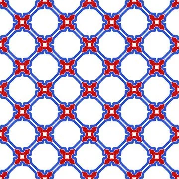 Seamless Geometric Vector Background. Modern Abstract Pattern Stock Illustration