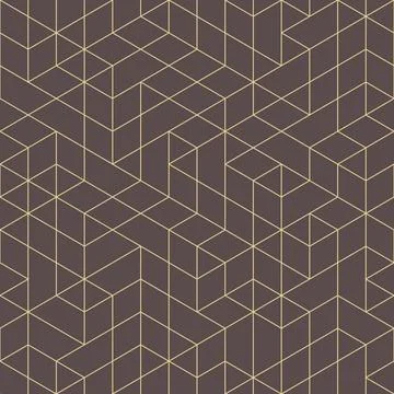 Seamless Geometric Vector Background. Modern Abstract Pattern Illustrazione stock