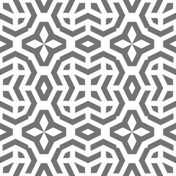 Seamless Geometric Vector Background. Modern Abstract Pattern Illustrazione stock