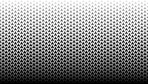 Seamless geometric vector background.Black figures on white background. Stock Illustration