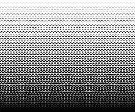 Seamless geometric vector background.Black figures on white background. Stock Illustration