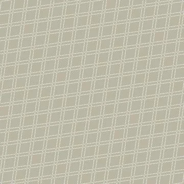 Seamless Geometric Vector Pattern With Dotted Rhombuses Stock Illustration