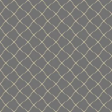 Seamless Geometric Vector Pattern With Dotted Rhombuses Stock Illustration