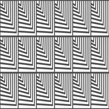 Seamless geometric vector pattern Stock Illustration