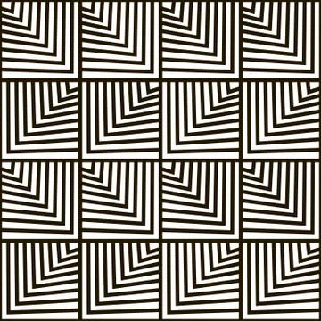 Seamless geometric vector pattern Stock Illustration