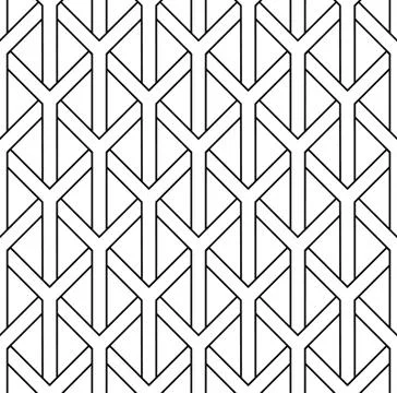Seamless geometric vector pattern Ilustración de archivo