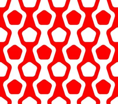 Seamless geometric vector pattern Stock Illustration