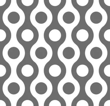 Seamless geometric vector pattern Stock Illustration