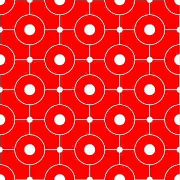 Seamless geometric vector pattern Stock Illustration