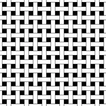 Seamless geometric vector pattern Stock Illustration