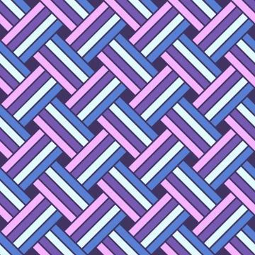 Seamless geometric vector pattern Stock Illustration