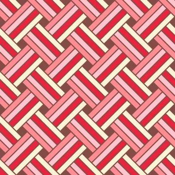 Seamless geometric vector pattern Stock Illustration