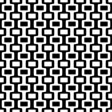 Seamless geometric vector pattern Stock Illustration