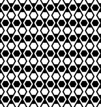 Seamless geometric vector pattern Stock Illustration