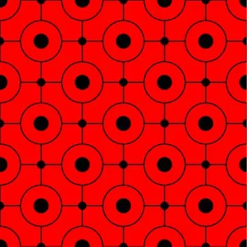 Seamless geometric vector pattern Stock Illustration