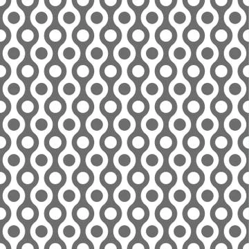 Seamless geometric vector pattern Stock Illustration