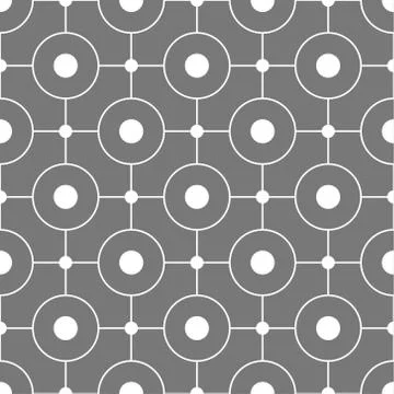 Seamless geometric vector pattern Stock Illustration
