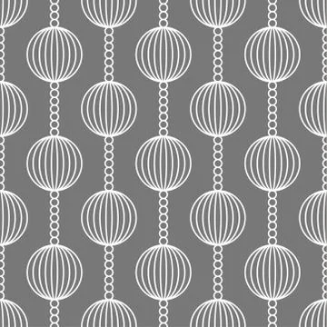 Seamless geometric vector pattern Stock Illustration
