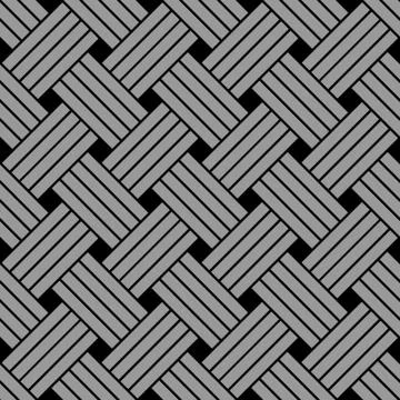 Seamless geometric vector pattern Stock Illustration