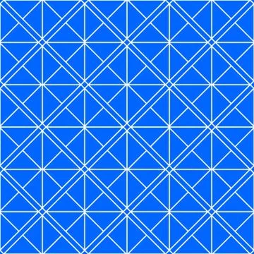 Seamless geometric vector pattern Stock Illustration