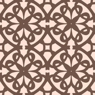 Seamless geometric vector pattern Stock Illustration