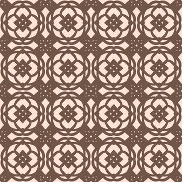 Seamless geometric vector pattern Stock Illustration