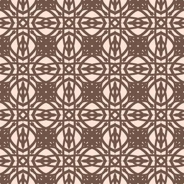 Seamless geometric vector pattern Stock Illustration