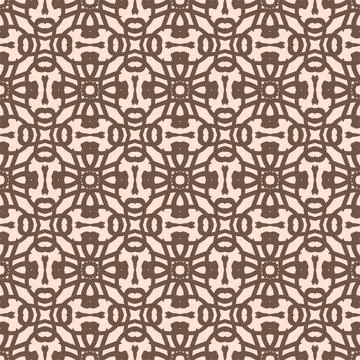 Seamless geometric vector pattern Stock Illustration