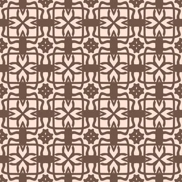 Seamless geometric vector pattern Stock Illustration