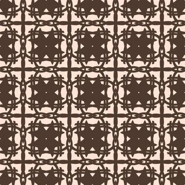 Seamless geometric vector pattern Stock Illustration