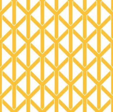 Seamless geometric vector pattern illustration Stock Illustration