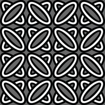 Seamless geometric vector pattern illustration Stockillustratie