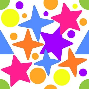 Seamless geometric vector pattern on transparent background 스톡 일러스트
