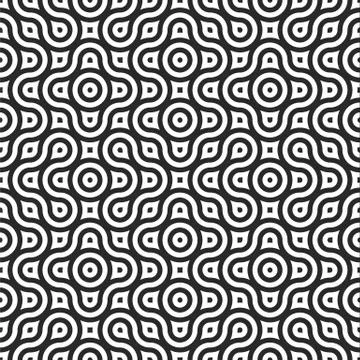 Seamless geometric wrapping pattern. Stock Illustration