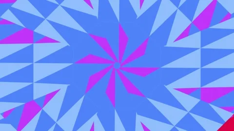 Seamless geometric zoom transition effect for video editing Stock Footage 340003620