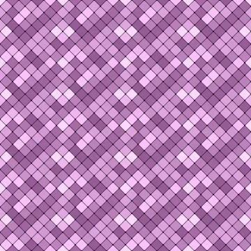 Seamless geometrical abstract diagonal square pattern background Illustrazione stock