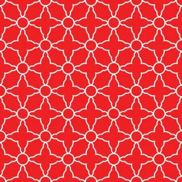 Seamless geometrical abstract pattern. indian, moroccan, arabesque illustrati Stock-Illustration