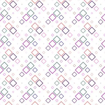 Seamless geometrical abstract square pattern background design Иллюстрация