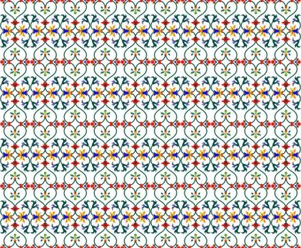 Seamless geometrical design pattern background Stock Illustration