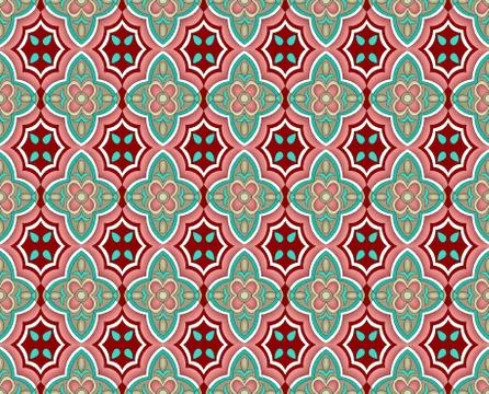 Seamless geometrical design pattern background Stock Illustration