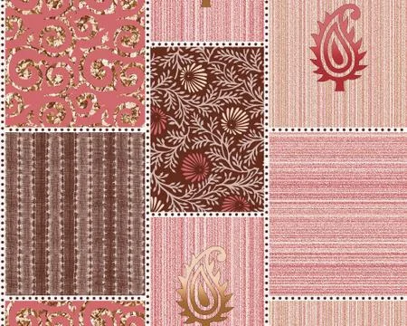 Seamless geometrical design pattern background Stock Illustration