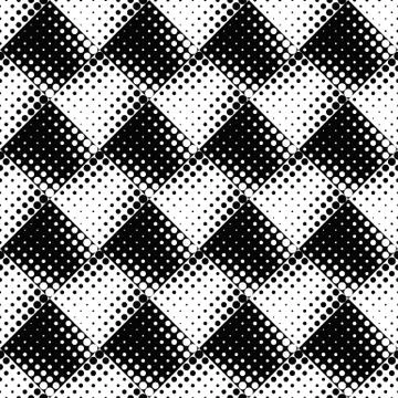 Seamless geometrical dot pattern background - abstract vector graphic イラスト素材